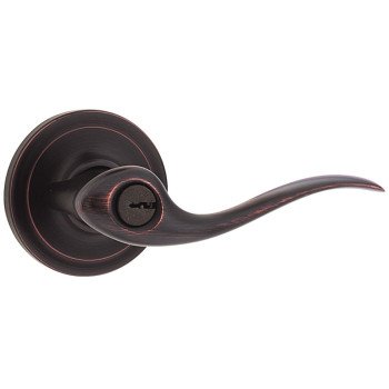 Kwikset Signature 740TNL 11PSMTCP Entry Lever, Venetian Bronze, Zinc, Residential, Re-Key Technology: SmartKey