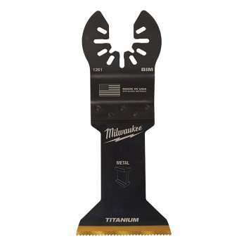 Milwaukee 49-25-1263 Blade, 1-3/4 in, 1-5/8 in D Cutting, HSS/Titanium, 3/PK