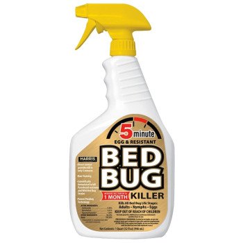 Harris GOLDBB-32 Bed Bug Killer, Liquid, Spray Application, 32 oz