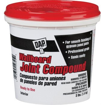 DAP 10100 Joint Compound, Paste, Off-White, 3 lb