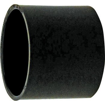 Canplas 103004BC Pipe Coupling, 4 in, Hub, ABS, Black, 40 Schedule