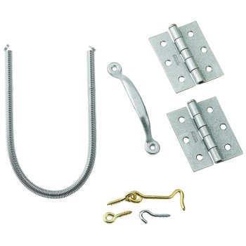 National Hardware V90 Series N107-490 Door Set, Galvanized Steel