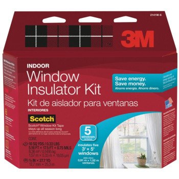 Scotch 2141 Window Insulation Kit, Clear