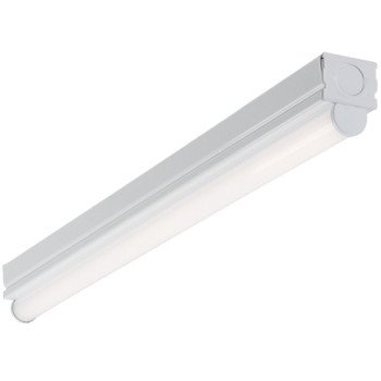 Metalux 2ST1L1040R Linear Single Lens Striplight, 0.04/0.08 A, 120 to 277 V, 9.8 W, 1-Lamp, LED Lamp, 4000 K Color Temp