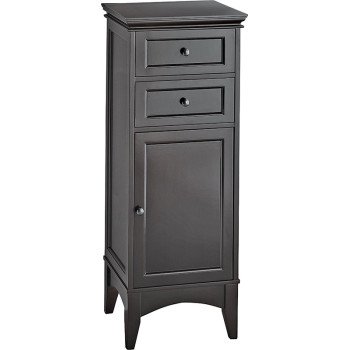 Foremost BECS1743 Floor Cabinet, 1-Door, 1-Shelf, 2-Drawer, Wood, Espresso