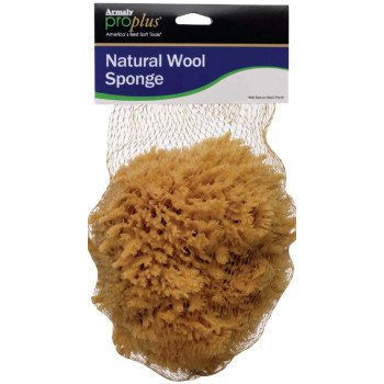 Armaly ProPlus 81000 Sea Sponge, 6 in L, 5 in W, Natural Wool