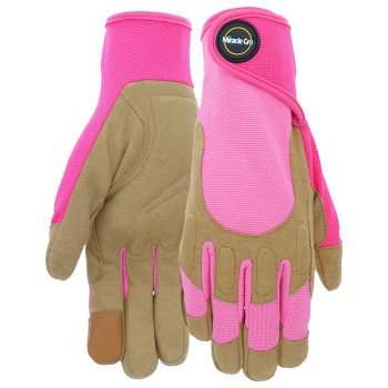 GLOVE HI-DEX WOMENS LTHR XS/S