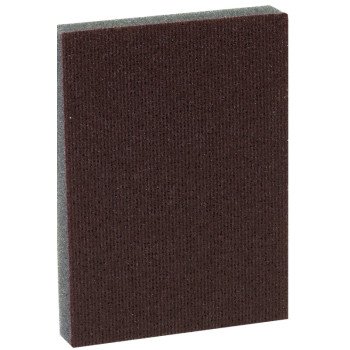 3M Pro-Pad 07059 Sanding Sponge, 4 in L, 2-7/8 in W, 100 Grit