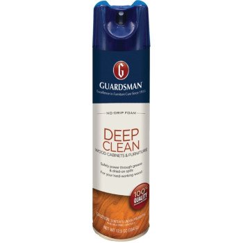 Guardsman Deep Clean 460500 Wood Cleaner, 12.5 oz, Aerosol Can, Liquid