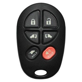 Hy-Ko 19TOY805S Fob Shell, For: Toyota Vehicles, 6-Button