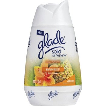 Glade 71693 Air Freshener, 6 oz, Hawaiian Breeze, Yellow