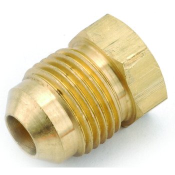 Anderson Metals 754039-04 Pipe Plug, 1/4 in, Flare