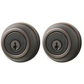 Kwikset 78511PSMTRCAL/RCS Deadbolt, 2 Grade, Keyed Alike Key, Steel, Venetian Bronze, 2-3/8, 2-3/4 in Backset