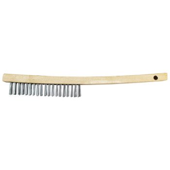 Premier 319 Standard Wire Brush, Metal Trim, Wood Handle