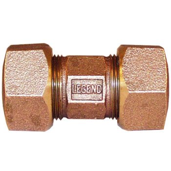 Legend 313-154NL Tube Pipe Union, 0.75 in, Compression