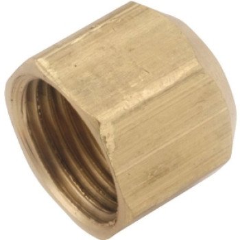 Anderson Metals 54840-06 Space Heater Tube Cap, 3/8 in, Flare