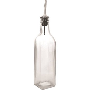 Anchor Hocking 98700TG Oil and Vinegar Bottle, Glass, Clear, 6.3 in L, 5.91 in W, 11.61 in H