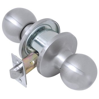 Tell Manufacturing CL100051 Passage Door Knob, Satin