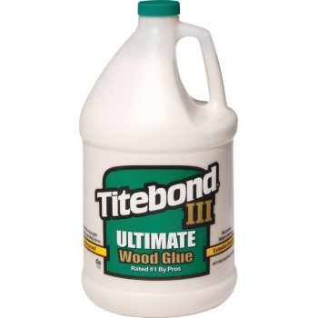 Titebond III 1416 Wood Glue, Brown, 1 gal Jug