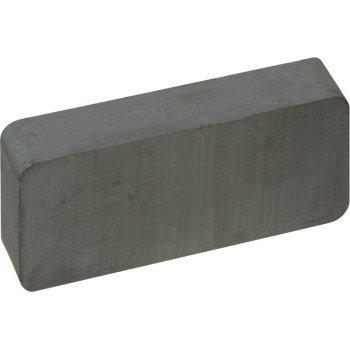 National Hardware V7537 Series N302-315 Block Magnet, Ceramic, 1-7/8 in L, 3/8 in W, 7/8 in H