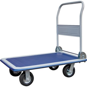 ProSource PH3001GX Platform Cart, 4-Wheel, Pneumatic & Swivel Wheel