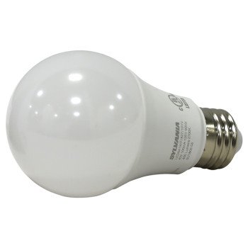 Sylvania 74079 LED Bulb, General Purpose, A19 Lamp, 40 W Equivalent, E26 Lamp Base, Frosted, Warm White Light