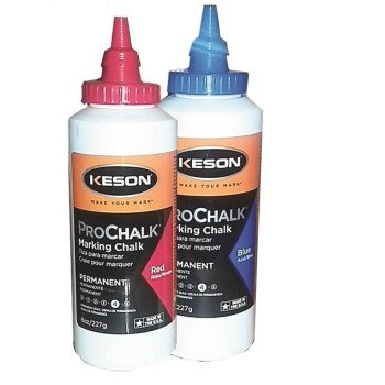 Keson PROCHALK Series PM8BLUE Marking Chalk Refill, Blue, Permanent