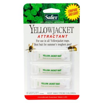 Safer 02006 Yellow Jacket Trap Bait, Solid, Spicy Meat