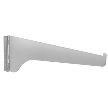 Knape & Vogt 180 ANO 6 Shelf Bracket, 6 in L, Steel, Anochrome