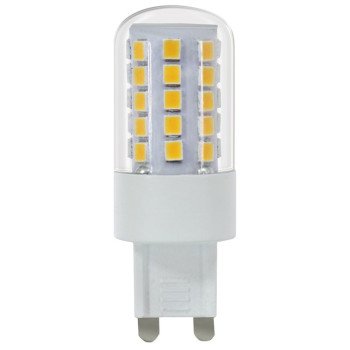 Feit Electric BPG940/830/LED LED Bulb, Specialty, Wedge Lamp, 40 W Equivalent, G9 Lamp Base, Dimmable, Clear