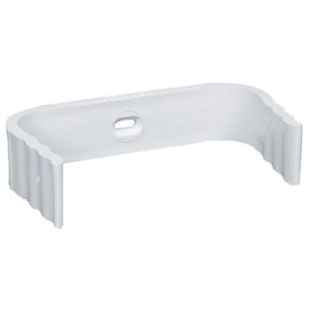 Amerimax M0634 Series M0634-30 Downspout Band, Vinyl, White, Wall