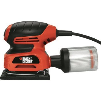 Black+Decker BDEQS300/QS900 Orbit Sander with Paddle Switch Actuation, 2 A