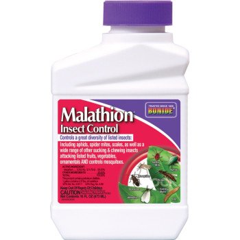 Bonide Malathion 992 Insect Control, Liquid, Spray Application, 1 pt Bottle