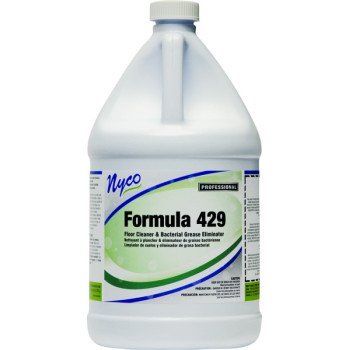 nyco NL429-G4 Floor Cleaner, 1 gal, Liquid, Pleasant, Green