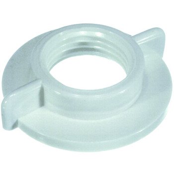 Danco 88736 Faucet Locknut, Universal, Plastic, White, For: 1/2 in IPS Connections