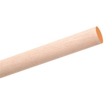 Waddell 6316UB Dowel Rod, 1 in Dia, 36 in L, Hardwood