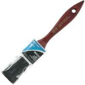 Linzer 1610-1 Varnish/Wall Brush, 1 in W, 2 in L Bristle, China Bristle, Varnish Handle