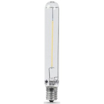 Feit Electric BP20T61/2/SU/LED LED Bulb, Linear, T6-1/2 Lamp, 20 W Equivalent, E17 Lamp Base, Warm White Light