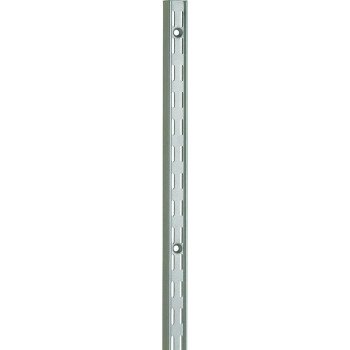 Knape & Vogt 82 TI 39 Shelf Standard, 450 lb, 14 ga Thick Material, 1-1/16 in W, 39 in H, Steel, Titanium