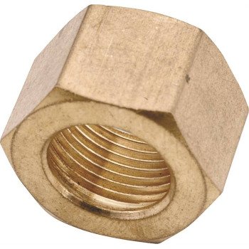 Anderson Metals 730061-03 Nut, 3/16 in Dia, Compression, Brass