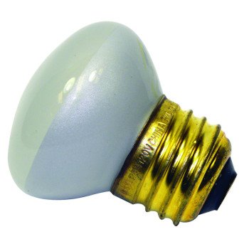 Sylvania 14818 Incandescent Bulb, 25 W, R14 Lamp, Medium E26 Lamp Base, 130 Lumens, 2850 K Color Temp