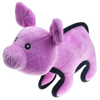 Pet Park Blvd US2021 18 22 Dog Toy, L, Chew Toy, Tuffimals Pig