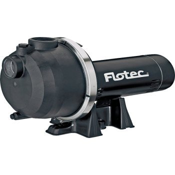 Flotec FP5172-08 Sprinkler Pump, 9.6/19.2 A, 115/230 V, 1-1/2, 1-1/2 in Outlet, 25 ft Max Discharge Head, 67 gpm
