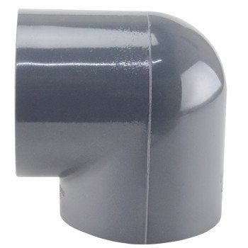 Lasco 808020BC Pipe Elbow, 2 in, FIP, 90 deg Angle, PVC, SCH 80 Schedule