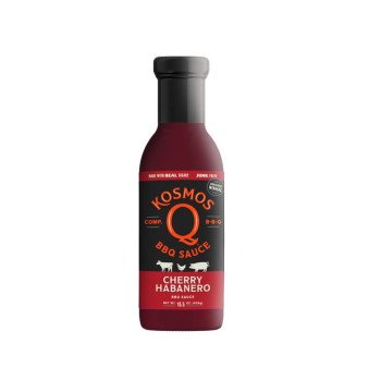 Kosmos Q KOS-CHRRYHAB-15X1 BBQ Sauce, Cherry Habanero, 15.5 oz Bottle