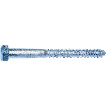 Midwest Fastener 05598 Lag Screw, 1/2 in Thread, 2 Grade, Galvanized