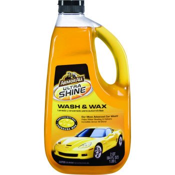 Armor All 10346 Wash and Wax, 64 fl-oz, Bottle, Liquid, Fruity