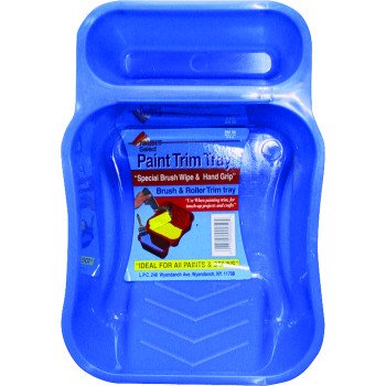 Linzer RM50 Paint Tray, 7-1/4 in L, 5 in W, 0.5 pt Capacity, Plastic