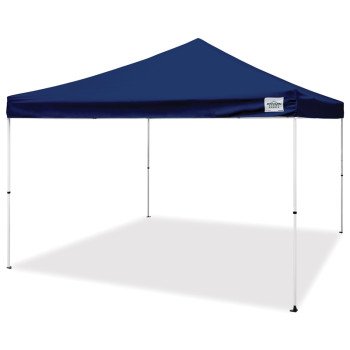 Seasonal Trends M-Series 21208100060 Canopy, 12 ft L, 12 ft W, 10 ft H, Steel Frame, Polyester Canopy, Blue Canopy
