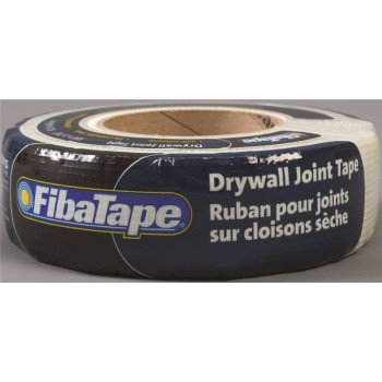 Adfors FibaTape FDW6753-U Standard Drywall Tape, 300 ft L, 1-7/8 in W, White